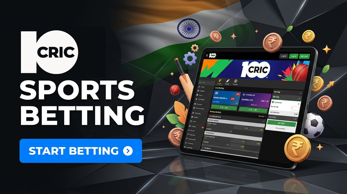 Bet on sports with 10Cric India including cricket betting and live odds for players